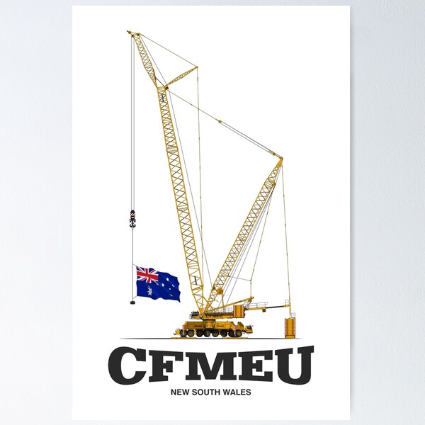 Item preview, CFMEU 3 designed and sold by Heavy Machinery.