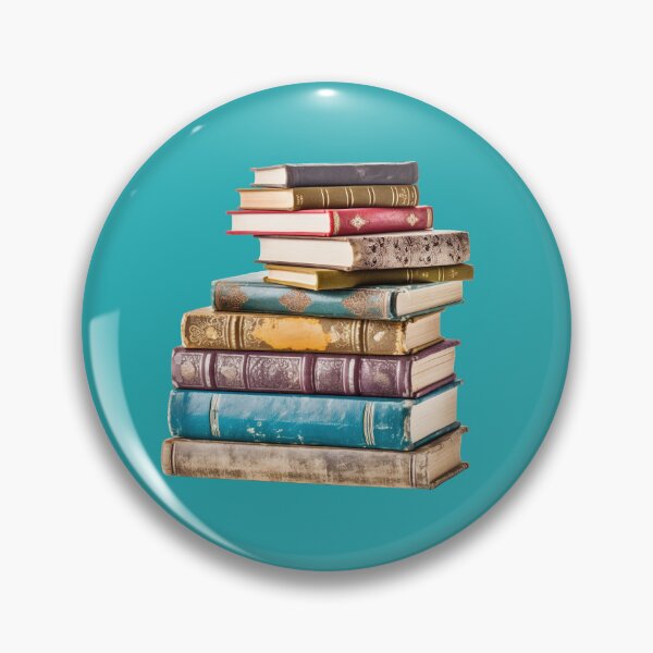 Item preview, Stack of Vintage Books – Antique Library Aesthetic designed and sold by StudioDina.