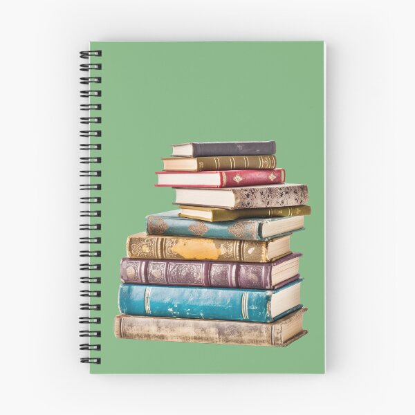Item preview, Stack of Vintage Books – Antique Library Aesthetic designed and sold by StudioDina.