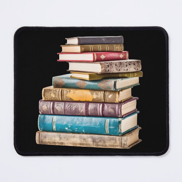 Item preview, Stack of Vintage Books – Antique Library Aesthetic designed and sold by StudioDina.