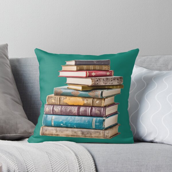 Item preview, Stack of Vintage Books – Antique Library Aesthetic designed and sold by StudioDina.