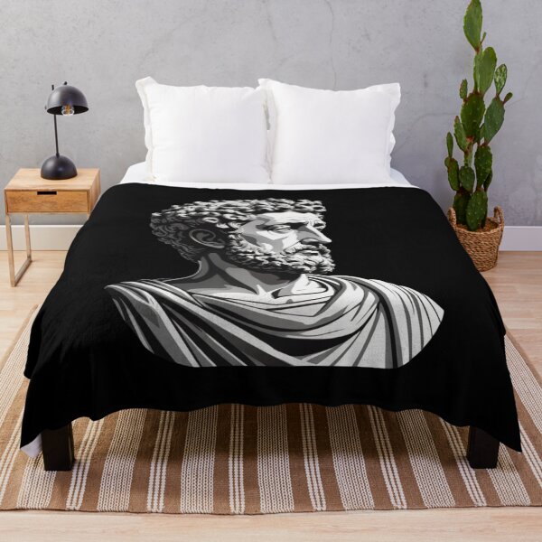 Item preview, Estatua del filósofo estoico Marco Aurelio | Arte estoico | Ropa estoica designed and sold by LexaArtworks.