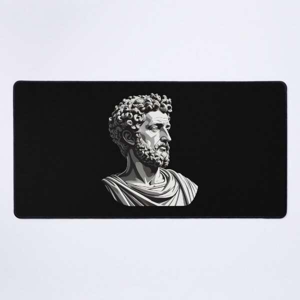 Item preview, Stoicism Philosopher Marcus Aurelius Statue Artwork | Stoic Art | Stoic Clothing designed and sold by LexaArtworks.