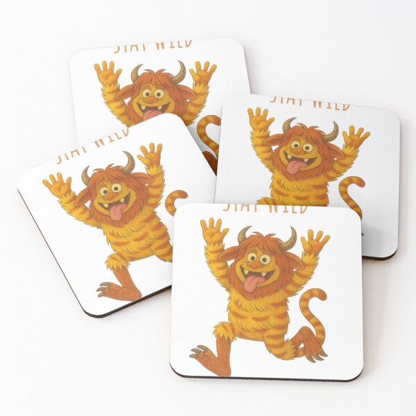 Item preview, Stay Wild - Mythical Woodland Creature - Spooky & Cuddly Forest Monster Illustration designed and sold by ldjcustomdesign.