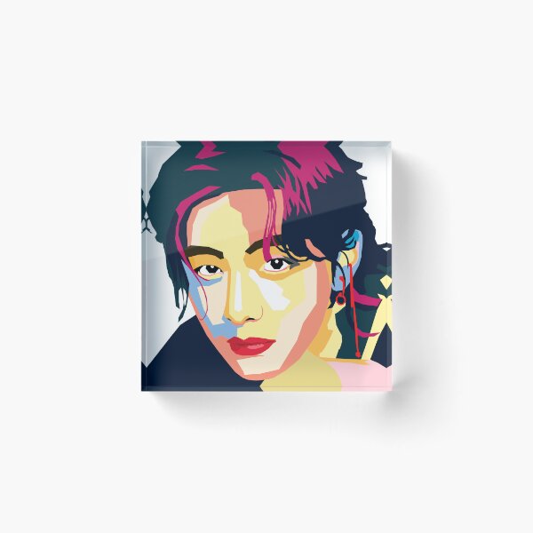 Artikelvorschau, Taehyung BTS WPAP ART #BTS #ARMY entworfen und verkauft von Aome22.