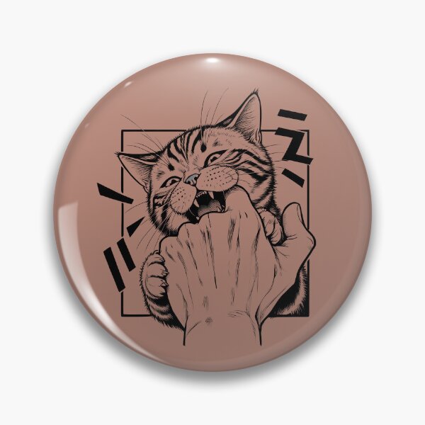 Item preview, Cat Attack designed and sold by Funny Vintage Stickers And T-Shirts.