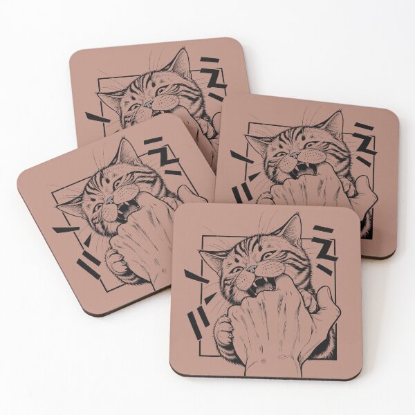Item preview, Cat Attack designed and sold by Funny Vintage Stickers And T-Shirts.