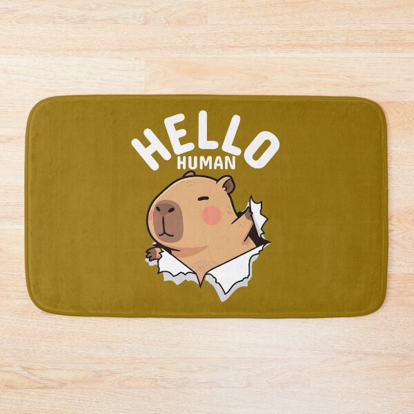 Item preview, Capybara Saying Hello Human designed and sold by The magic  Yellow bus.