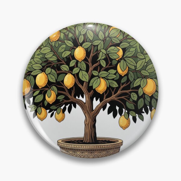 Item preview, Vibrant Meyer Lemon Tree and Fruit Design designed and sold by Tropical art.