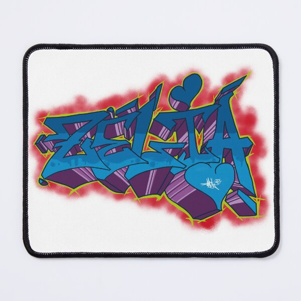 Item preview, Zelia Graffiti Digital 2025 designed and sold by tamekkketa.