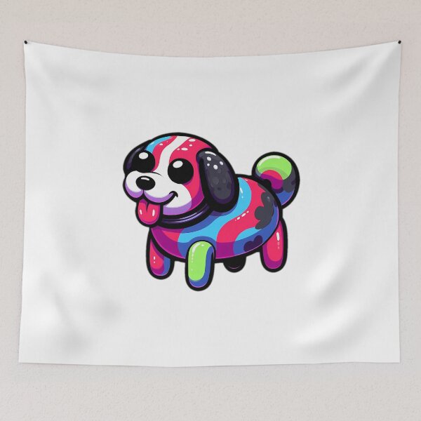 Item preview, Wobbledog Sticker designed and sold by NCNGDESIGN.