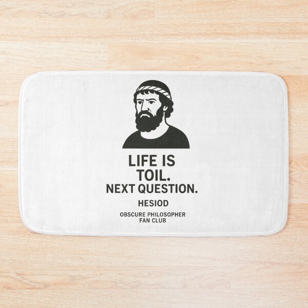 Item preview, Obscure Philosopher Fan Club: Hesiod designed and sold by Grand Illusions.