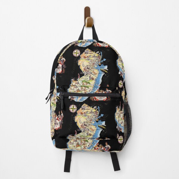 Item preview, Vintage New Jersey Map designed and sold by RyanTee-Awesome.