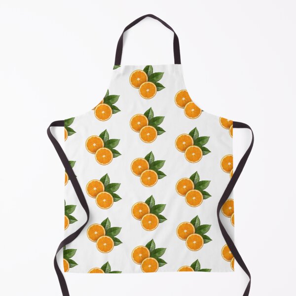 Item preview, Juicy Orange Slices with Leaves – Fresh Citrus Fruit Illustration designed and sold by StudioDina.