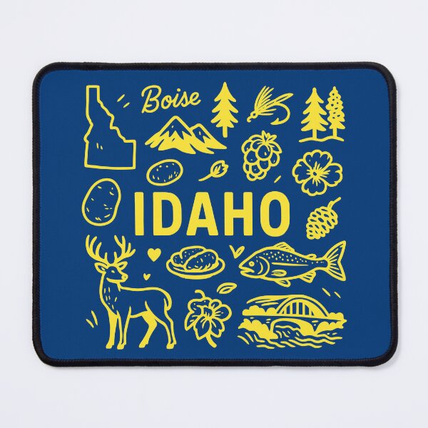 Item preview, Idaho State Icons Nature designed and sold by Franzhavenart.