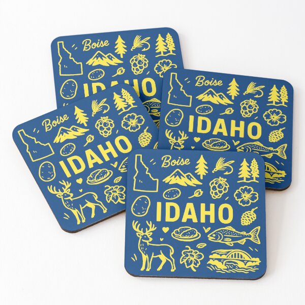 Item preview, Idaho State Icons Nature designed and sold by Franzhavenart.