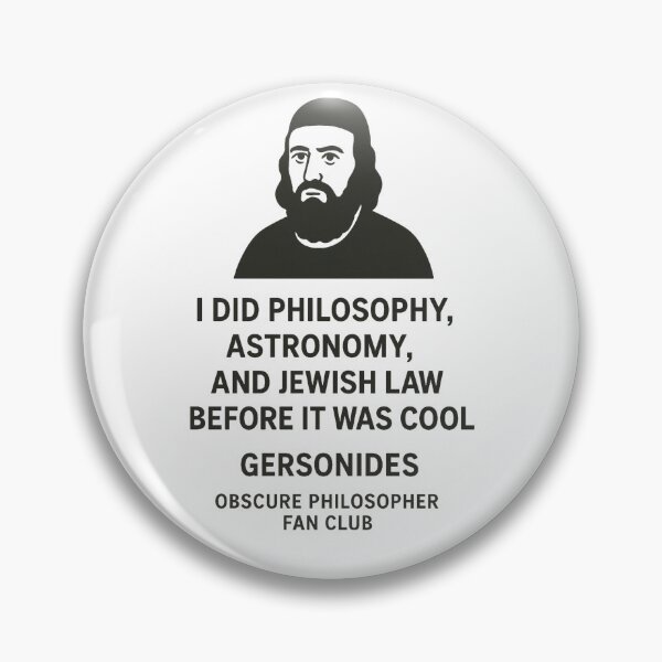 Item preview, Obscure Philosopher Fan Club: Gersonides designed and sold by Grand Illusions.