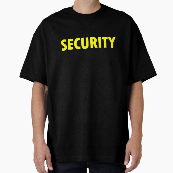 Item preview, SECURITY T-Shirt – Bold Block Print Staff Uniform Tee for Events, Clubs, and Parties designed and sold by Shopinki.