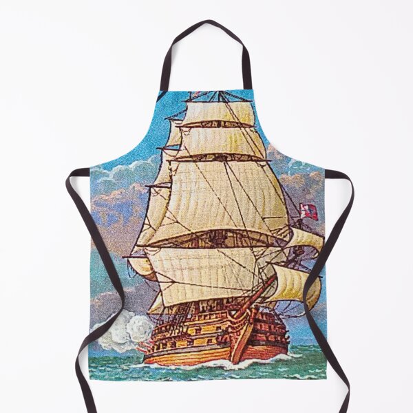 Item preview, Tanzania Old Sailing ships. Vintage postage stamp Tanzania, Frigate ancient sailing ship on the ocean, 1994 designed and sold by BlareBlare.