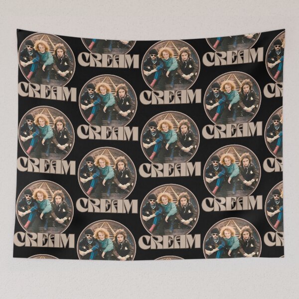 Item preview, Psychedelic Rock Creams Band Art designed and sold by Amlobderhm.