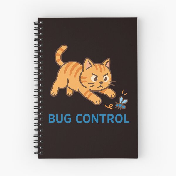 Item preview, Bug Control – Feline Precision in Action designed and sold by Tadeusz1.