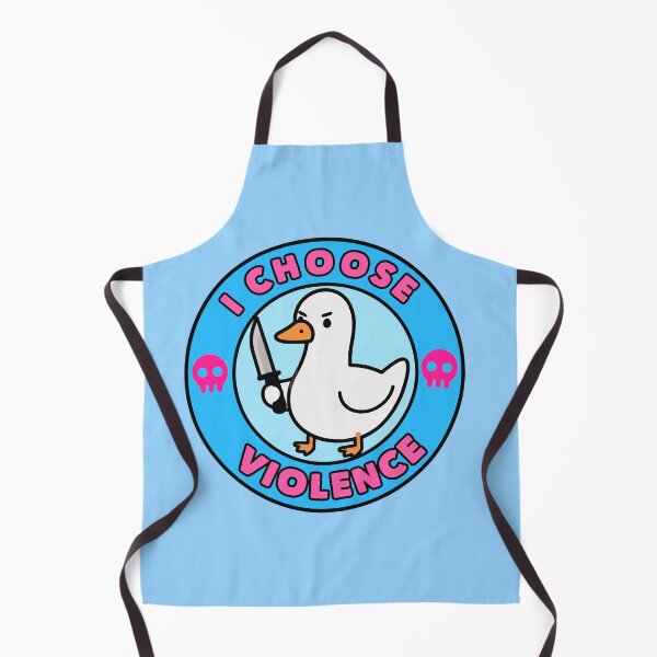 Item preview, I Choose Violence Silly Goose Meme Cute designed and sold by TinyPanic.