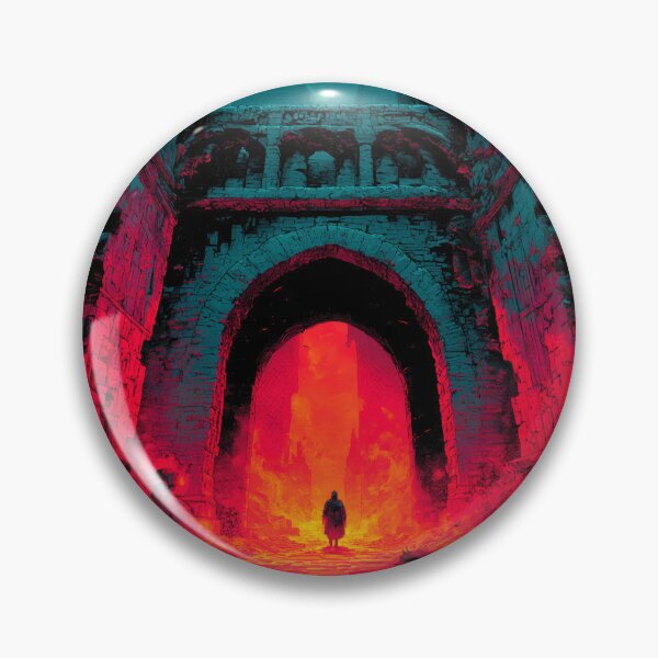 Item preview, Hellfire Keep designed and sold by Retro Type.