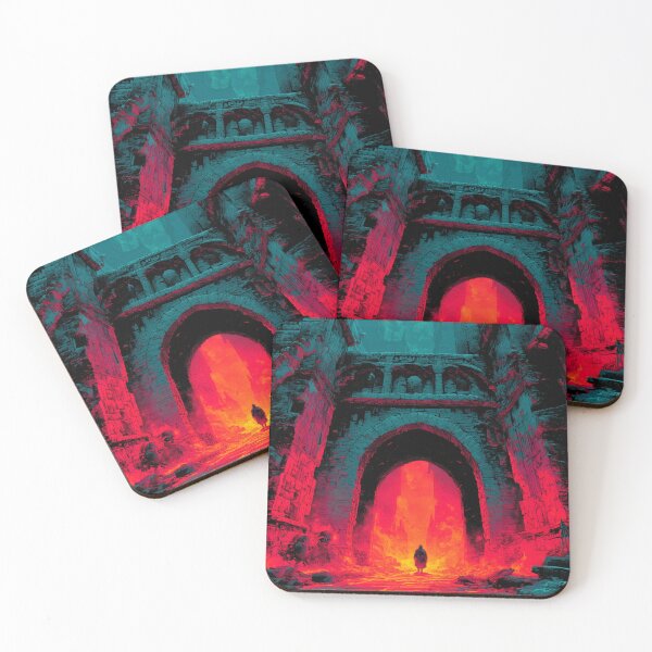 Item preview, Hellfire Keep designed and sold by Retro Type.