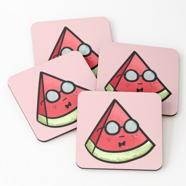 Item preview, Cute Nerd Watermelon Bold Cartoon designed and sold by Rrroga.