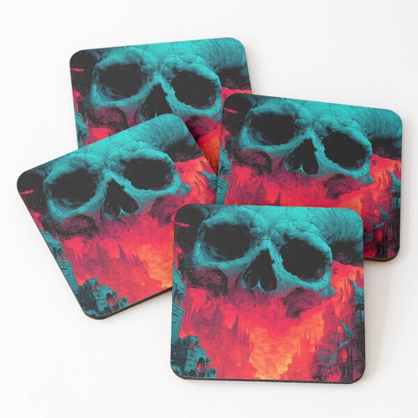 Item preview, The Skull Fortress designed and sold by Retro Type.
