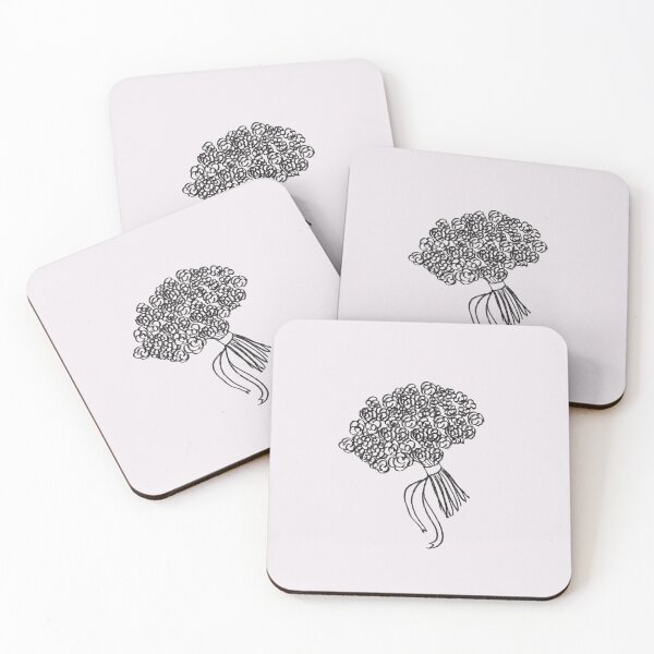 Item preview, Bride Crew – Hand-drawn flower bouquet designed and sold by alec-t.
