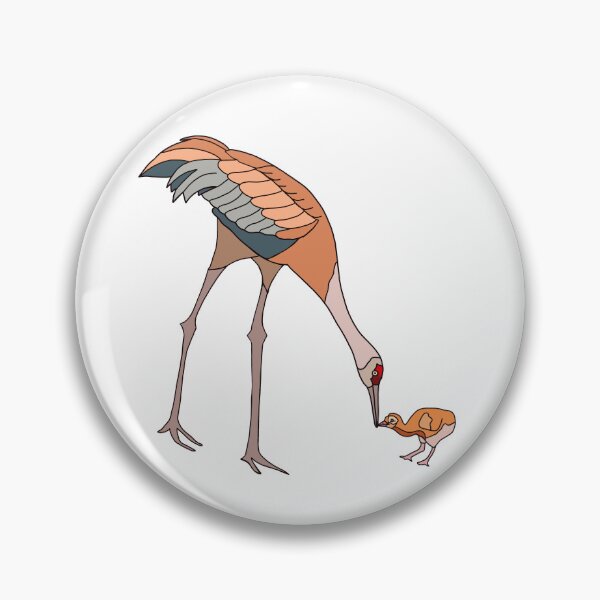 Item preview, Sandhill Crane Couplet designed and sold by boberweiser.