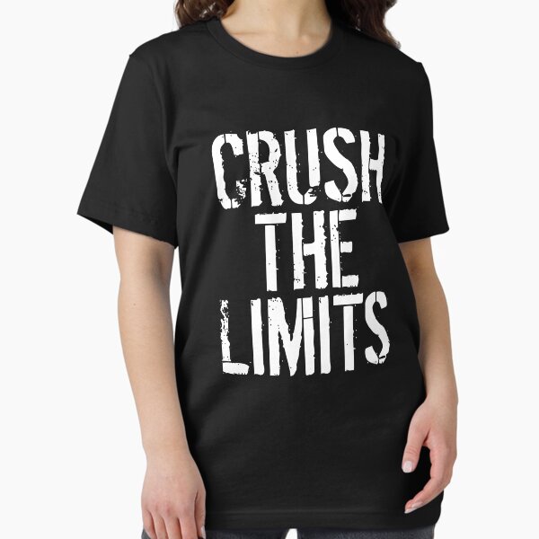 Item preview, Crush the Limits Daily | Consistency Gym Motivation  designed and sold by typoinspired.