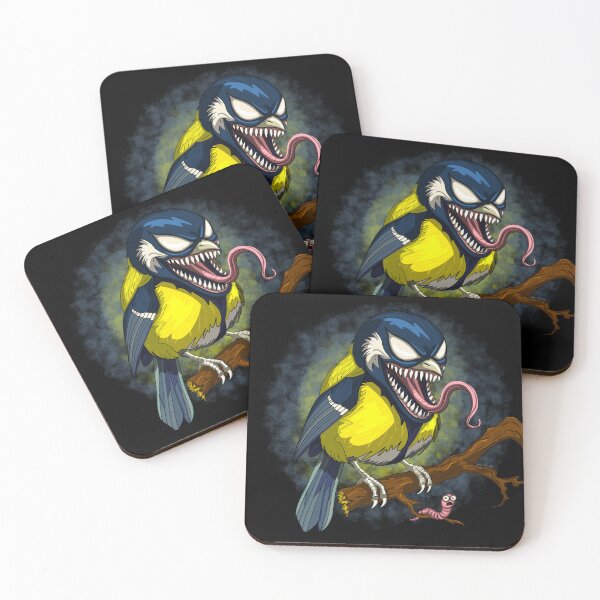 Item preview, Parus Venim – We Are Great Tit | Venom Bird Meme Art designed and sold by KristaKaista.