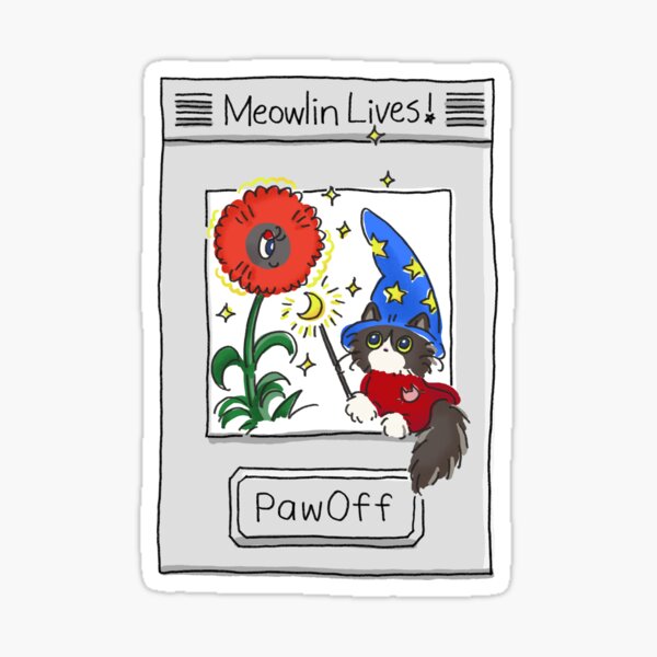 Item preview, Meowlin Lives! designed and sold by necocoa tokyo.