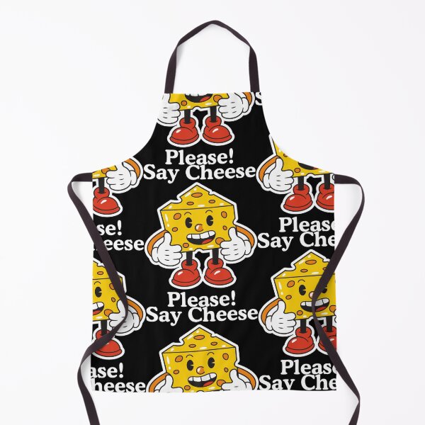 Item preview, Say Cheese Please Happy Cheese White Glove Fun designed and sold by SplashTastic.