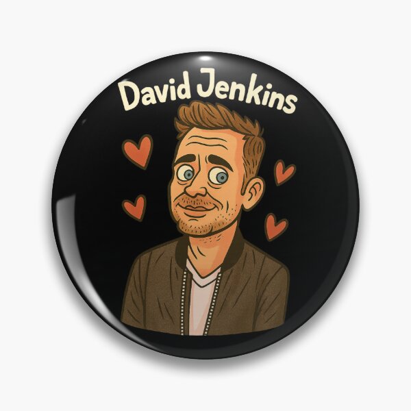 Item preview, David Jenkins Funny Caricature designed and sold by LookARTIST.