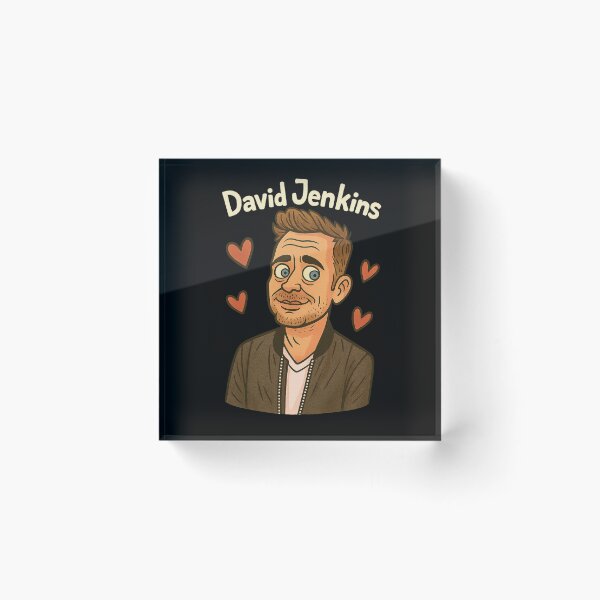Item preview, David Jenkins Funny Caricature designed and sold by LookARTIST.