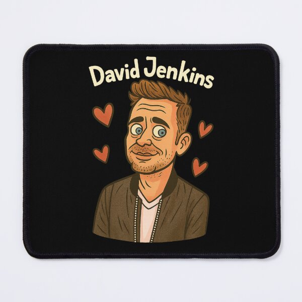 Item preview, David Jenkins Funny Caricature designed and sold by LookARTIST.
