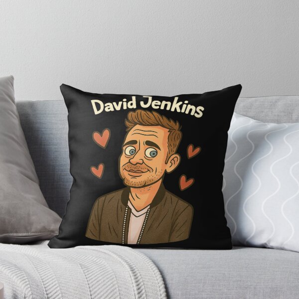 Item preview, David Jenkins Funny Caricature designed and sold by LookARTIST.
