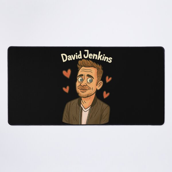Item preview, David Jenkins Funny Caricature designed and sold by LookARTIST.