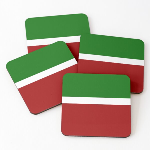 Item preview, Green White Red Color Block Design  designed and sold by PatternTitan.