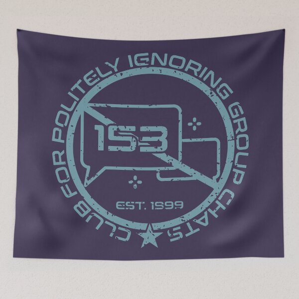 Item preview, Club for Politely Ignoring Group Chats designed and sold by Milena R..