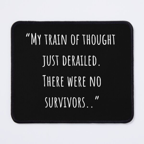 Item preview, ADHD train of thought. designed and sold by Honeysuckletees.