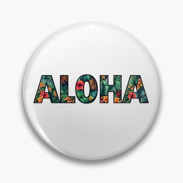 Item preview, Aloha Tropical Floral Pattern Hawaii Vacation Hat designed and sold by FestivityFinds.