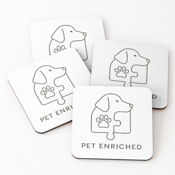 Item preview, Pet Enriched – Minimal Pet Wellness Badge Tee/Hoodie designed and sold by TONSNAP.