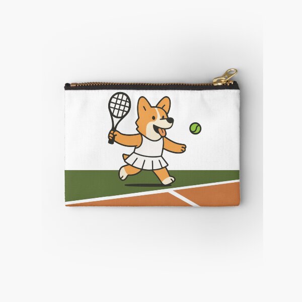Item preview, Corgi Dog Playing Tennis  designed and sold by LifeParody.