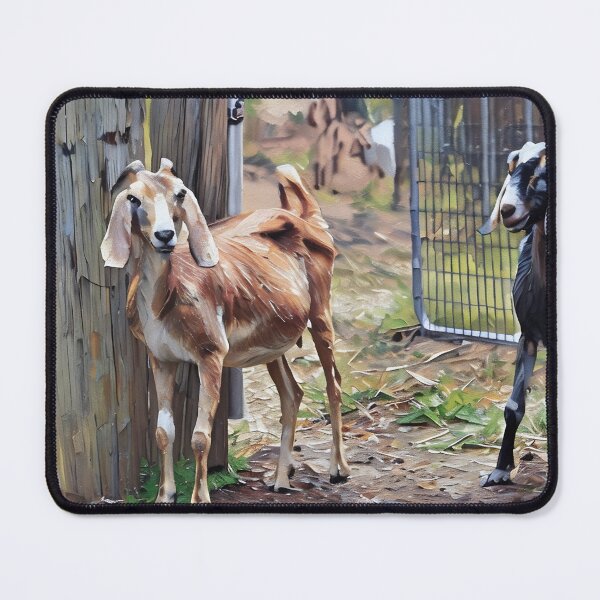Item preview, Nubian goats at Dream Girls farm Lavender and Blue Moon designed and sold by RobynPeters1836.