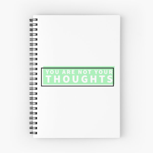 Item preview, You are not your thoughts green designed and sold by Thought2reality.