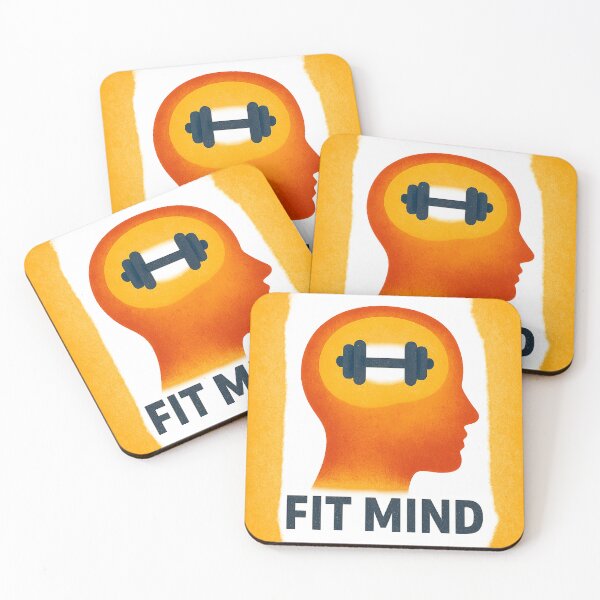 Item preview, Fit Mind – Minimal Fitness & Mental Wellness Tee/Hoodie designed and sold by TONSNAP.